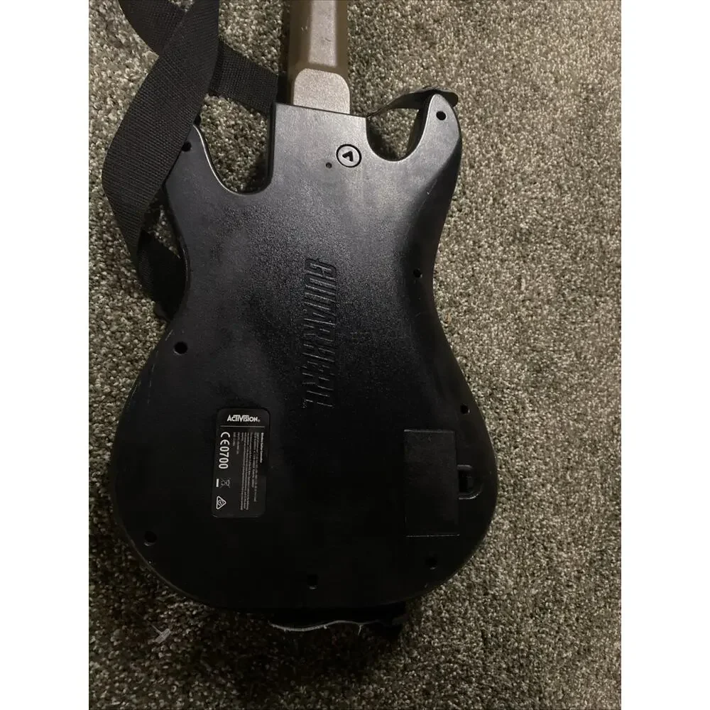 Activision Guitar Hero Power Wireless Guitar Black Gold PS4 XBox One 360 READ